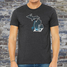 Load image into Gallery viewer, &quot;Michigan Mighty&quot; Men&#39;s Crew T-Shirt