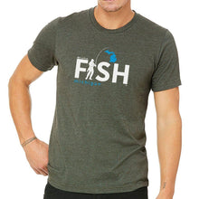 Load image into Gallery viewer, &quot;Michigan Fisherman&quot; Men&#39;s Crew T-Shirt
